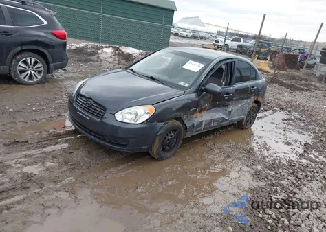 2011 Hyundai Accent Gls z USA, uszkodzony, nr VIN KMHCN4AC6B4604352